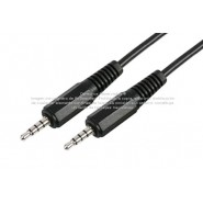 Cable extensión plug a plug 3.5 mm de 3 polos + armadura 15 m, ENSAMBLADO 